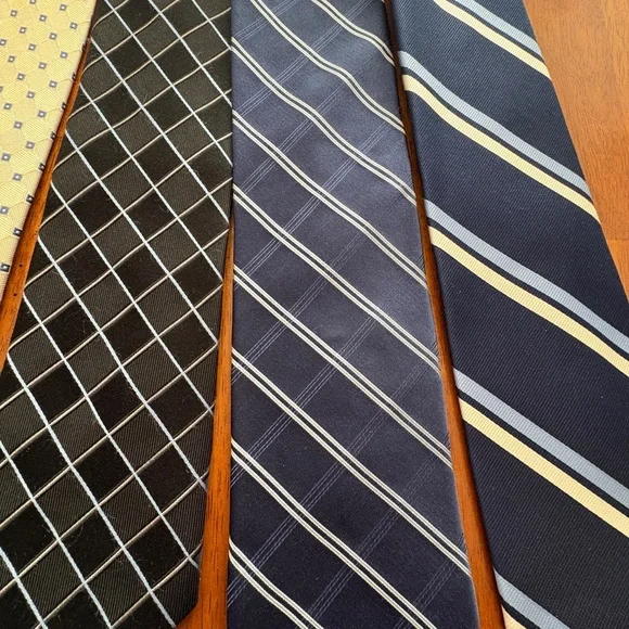 Tommy Hilfiger Neckties Silk 5Ties Excellent Condition - Picture 3 of 4